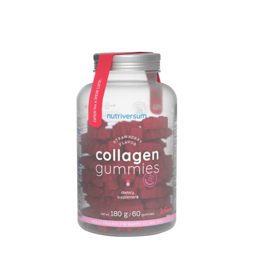 Nutriversum Kolagénové žuvačky - WOMAN - Collagen Gummies - WOMAN (60 Gumový cukor, Jahoda)