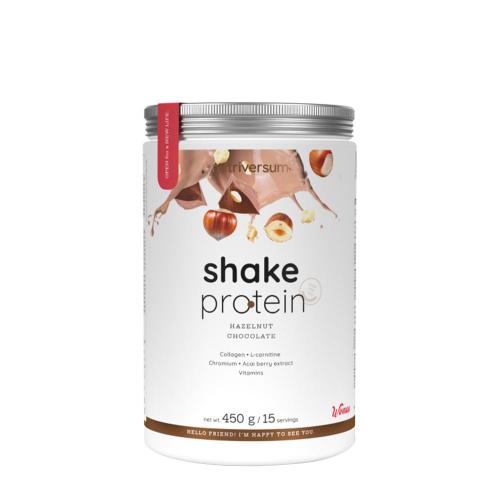 Nutriversum Proteínový kokteil - ŽENY - Shake Protein - WOMEN (450 g, Čokoláda z lieskových orieškov)