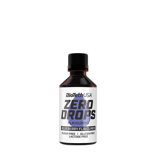 BioTechUSA Zero Drops  (50 ml, Čučoriedka)