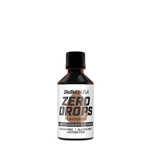 BioTechUSA Zero Drops  (50 ml, Horká čokoláda)