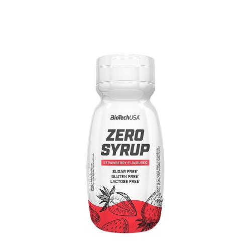 BioTechUSA Zero Syrup (320 ml, Jahoda)