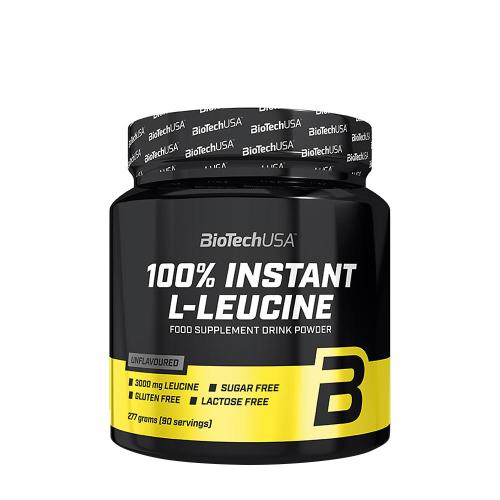 BioTechUSA 100% instantní L-leucin (277 g, Bez príchute)