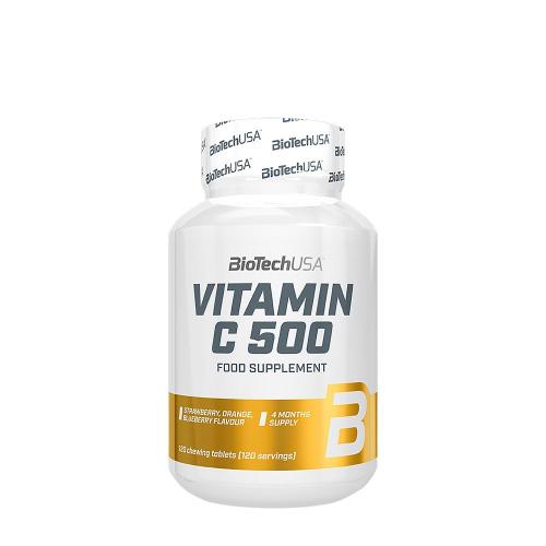 BioTechUSA Vitamin C 500 (120 Žuvacia tableta)