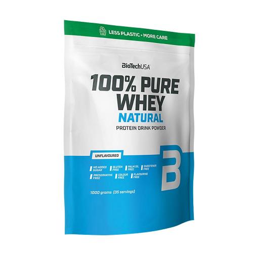 BioTechUSA 100% čistá srvátka Natural (1000 g, Bez príchute)