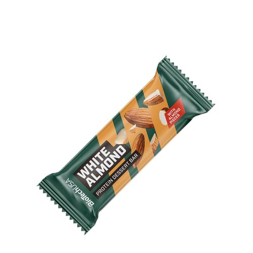 BioTechUSA Proteínová dezertná tyčinka - Protein Dessert Bar (50 g, White Almond)