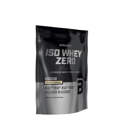 BioTechUSA Iso Whey Zero Black - Iso Whey Zero Black (500 g, Vanilka)