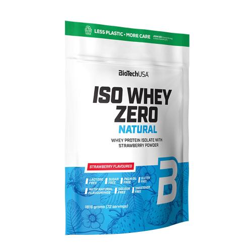 BioTechUSA Iso Whey Zero Natural  - Iso Whey Zero Natural  (1816 g, Jahoda)