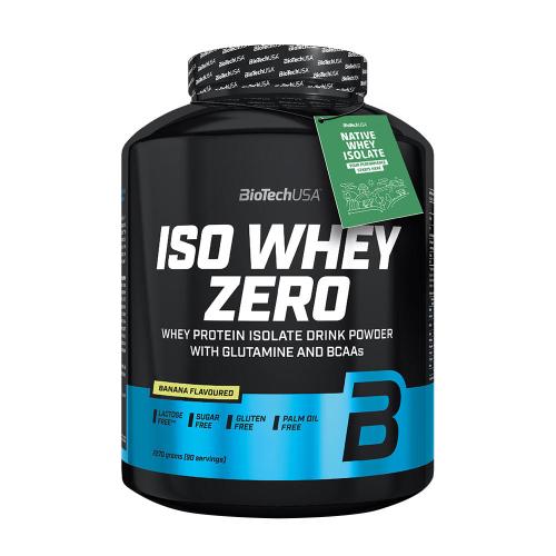 BioTechUSA Iso Whey Zero  - Iso Whey Zero  (2270 g, Banán)