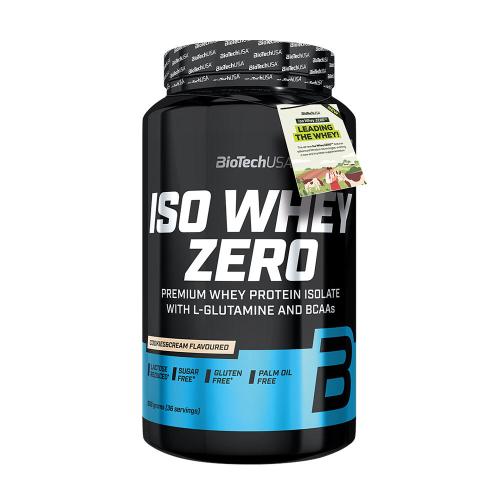 BioTechUSA Iso Whey Zero  (908 g, Čokoládové sušienky a krém)