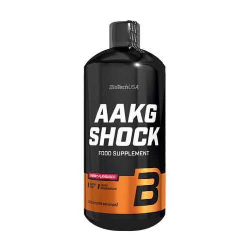 BioTechUSA AAKG Shock (1000 ml, Čerešna)