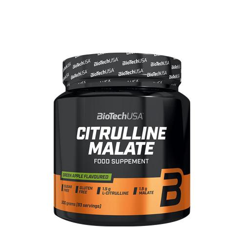 BioTechUSA Citrulline Malate (300 g, Zelené jablko)