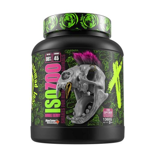 Zoomad Labs ZOOMAD LABS ISO ZOO WITH DIGEZYME 45 SERVS (1.36 Kgs, Choco Latte) (1.36 kg, Bubble Berry)