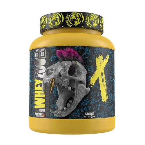 Zoomad Labs ZOOMAD LABS WHEY ZOO WITH DIGEZYME 45 SERVS (1.36 Kgs, Choco Latte) (1.36 kg, Čokoládové sušienky a krém)