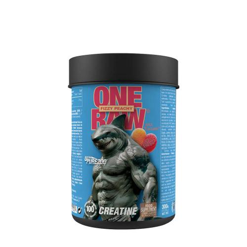 Zoomad Labs ZOOMAD LABS RAW ONE CREATINE ULTRA PURE 200 MESH (300gr, bez príchute) (300 g, Fizzy Peachy)