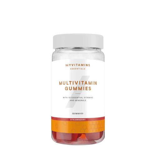 Myprotein Myvitamins Multivitamínové žuvačky - Myvitamins Multivitamin Gummies (60 Gumový cukor, Jahoda)