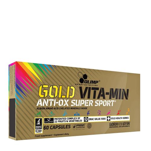 Olimp Sport Gold Vita-min Anti-ox Super Sport  - Gold Vita-min Anti-ox Super Sport  (60 Kapsula)