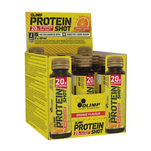 Olimp Sport Protein Shot (9 x 60 ml, Pomaranč)