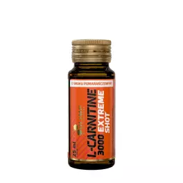  Olimp Sport L-Carnitine 3000 Extreme Shot Glass (25 ml, Pomaranč)