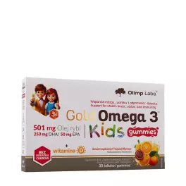   Olimp Labs Gold Omega 3 Kids Gummies (30 Gumový cukor, Tropické)