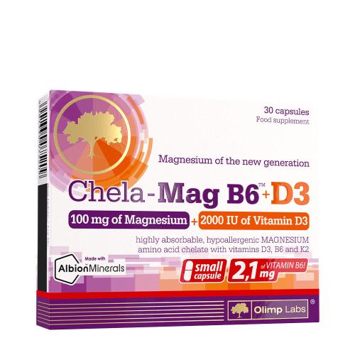 Olimp Labs Chela-Mag B6+D3 - Chela-Mag B6+D3 (30 Kapsula)