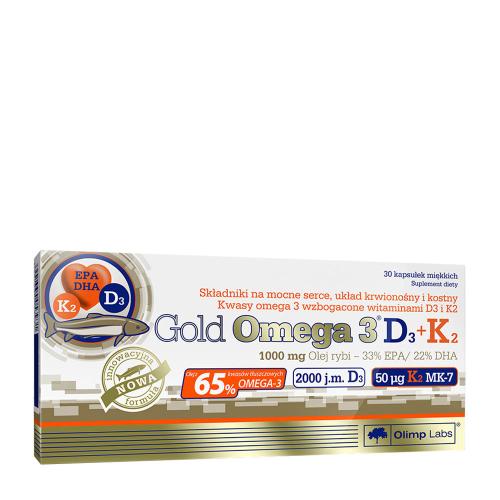 Olimp Labs Gold Omega 3 D3 + K2 (30 Kapsula)