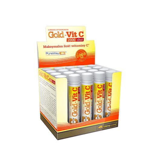 Olimp Labs Gold-Vit C 2000 shot (25 ml, Citrón)