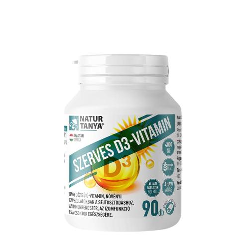 Natur Tanya Organic Vitamin D3 4000 IU With Vitamin E (90 Kapsula)