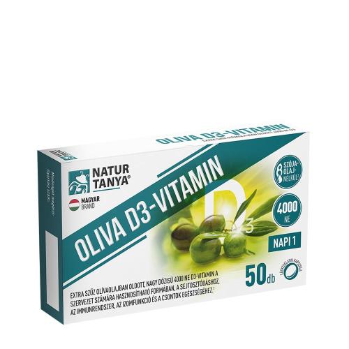 Natur Tanya Olive D3-Vitamin - 4000 IU (50 Mäkká kapsula)