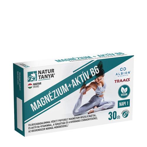 Natur Tanya Vegan Magnesium Active B6 (30 Kapsula)