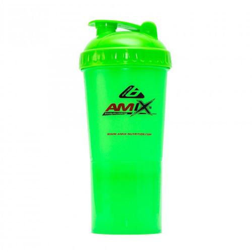 Amix Šejker Monster Fľaša Farba - Shaker Monster Bottle Color (600 ml, Zelená)