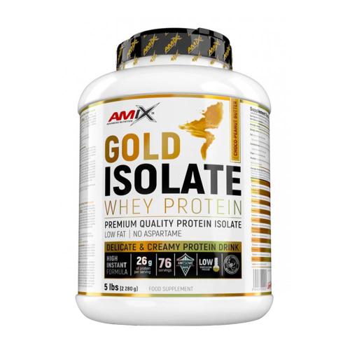 Amix Izolát zlatej srvátky - Gold Whey Protein Isolate (2280 g, Čokoládové arašidové maslo)