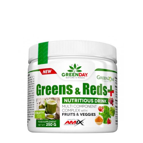 Amix GreenDay® Greens & Reds+ - GreenDay® Greens & Reds+ (250 g)
