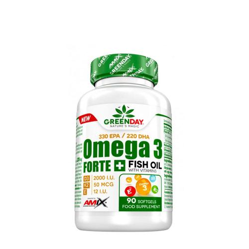 Amix GreenDay® Omega 3 Forte+ - GreenDay® Omega 3 Forte+ (90 Kapsula)