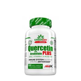   Amix GreenDay® ProVEGAN Quercetin s bromelaínom Plus - GreenDay® ProVEGAN Quercetin with Bromelain Plus (120 Kapsula)