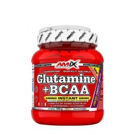   Amix Glutamín + prášok BCAA - Glutamine + BCAA powder (530 g, Lesné ovocie)