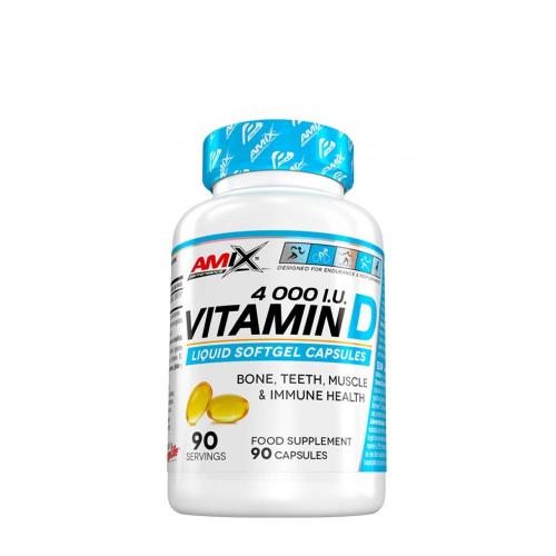 Amix Vitamín D 4 000 I.U. - Vitamin D 4.000 I.U. (90 Mäkká kapsula)