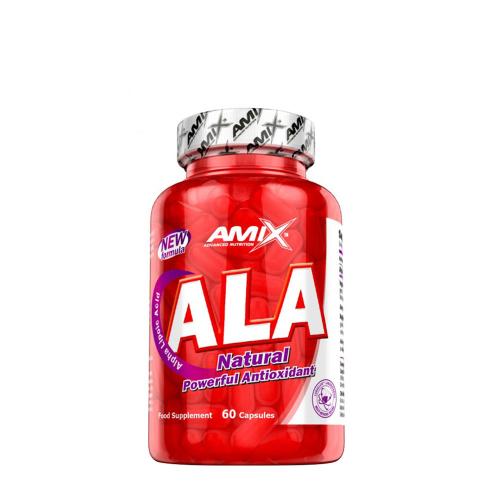Amix ALA - kyselina alfa-lipoová  - ALA - Alpha Lipoic Acid  (60 Kapsula)