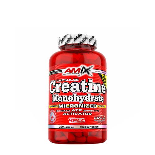 Amix Kreatín monohydrát - Creatine Monohydrate (220 kapsula)
