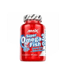   Amix Super Omega3 rybí olej - Super Omega3 Fish Oil (90 Mäkká kapsula)