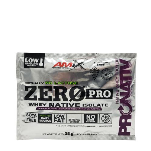 Amix Vzorka proteínu Zero Pro Whey Native Isolate - Zero Pro Whey Native Isolate Protein Sample (35 g)