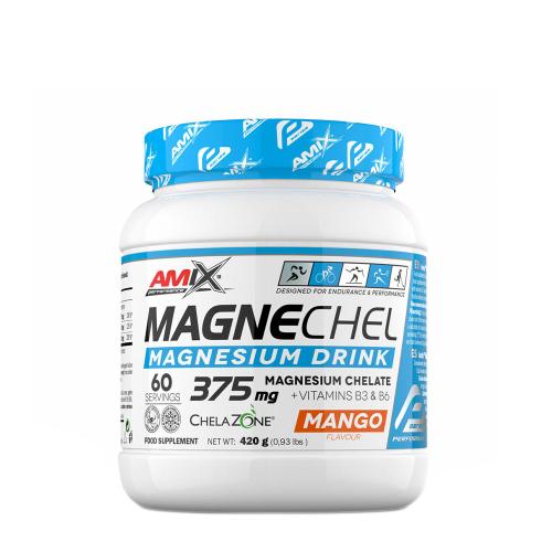 Amix Nápoj s chelátom horčíka Performance - Performance Magnesium Chelate Drink (420 g, Mango)
