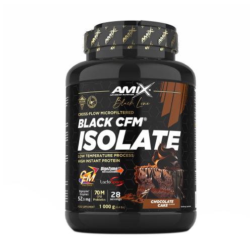 Amix Black Line Black CFM Isolate proteín (1000 g, Čokoládový koláč)