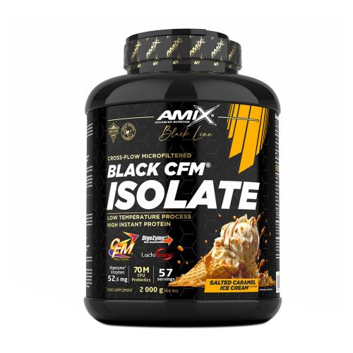 Amix Black Line Black CFM Isolate proteín (2000 g, Slaná karamelová zmrzlina)