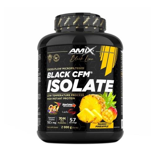 Amix Black Line Black CFM Isolate proteín (2000 g, Mango ananás)