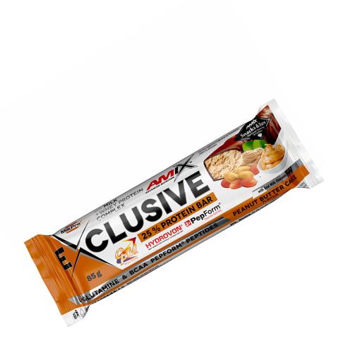 Amix Exkluzívna proteínová tyčinka - Exclusive Protein Bar (85 g, Peanut Butter Cake)