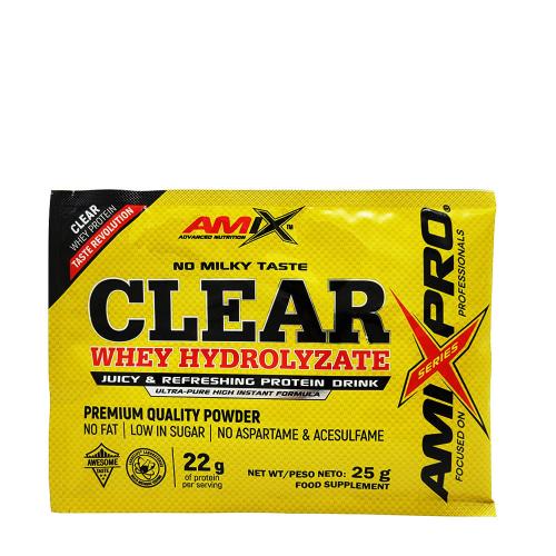 Amix Clear Whey Hydrolizate (22 g, Pomarančovo-zázvorový)