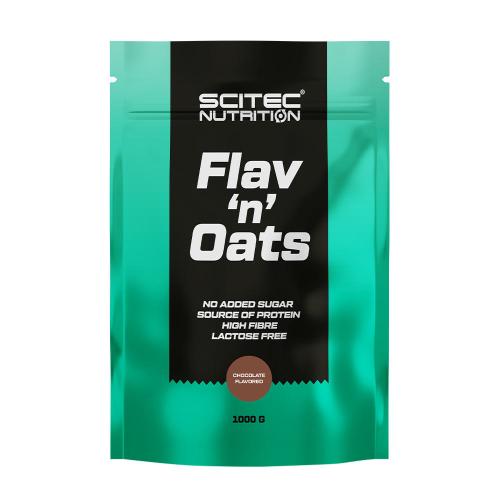 Scitec Nutrition Flav'n'Oats - Flav'n'Oats (1000 g, Čokoláda)