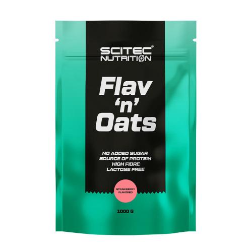 Scitec Nutrition Flav'n'Oats - Flav'n'Oats (1000 g, Jahoda)