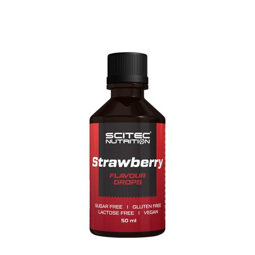 Scitec Nutrition Kvapky s príchuťou - Flavour Drops (50 ml, Jahoda)