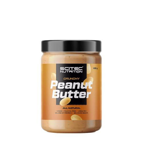 Scitec Nutrition Arašidové maslo - Peanut Butter (400 g, Chrumkavé)